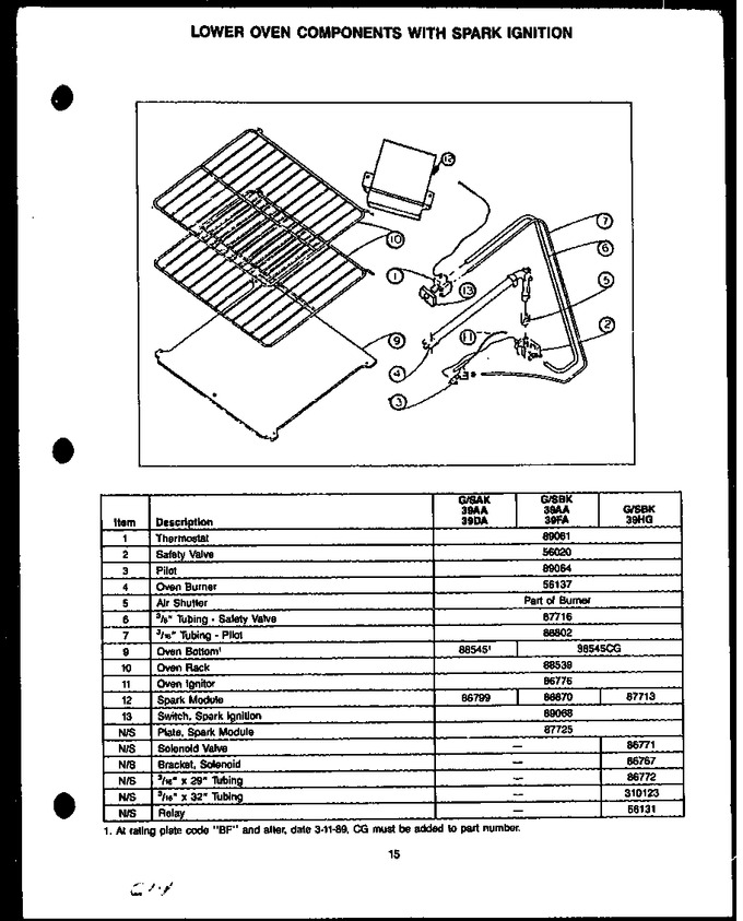 Diagram for SAK39AA