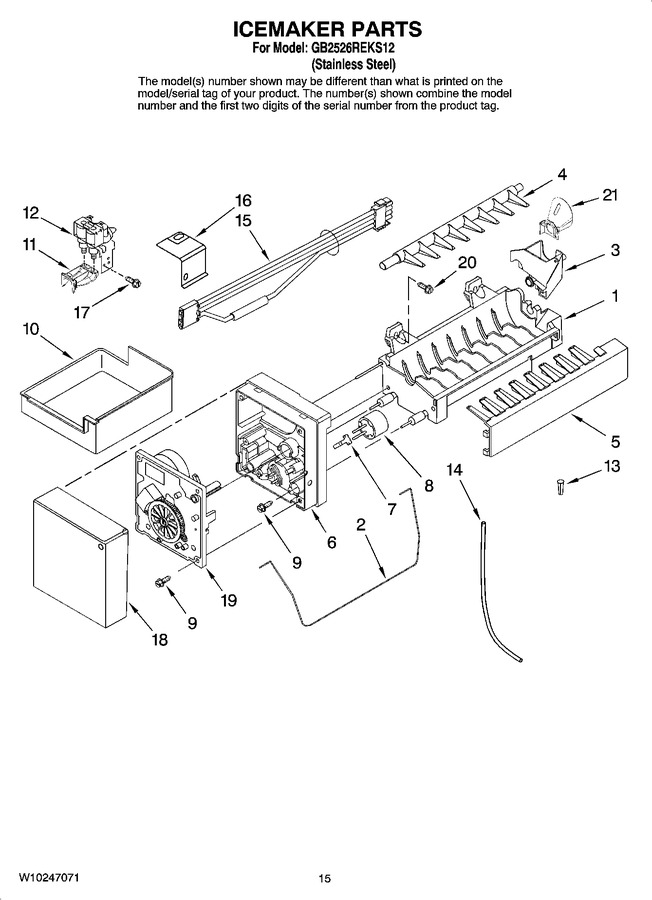 Diagram for GB2526REKS12