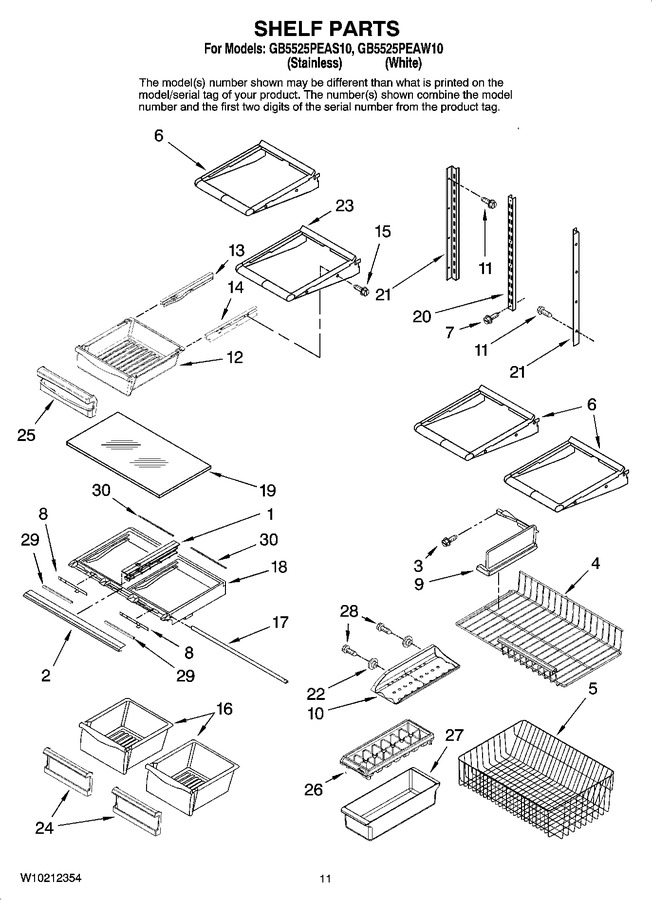 Diagram for GB5525PEAS10