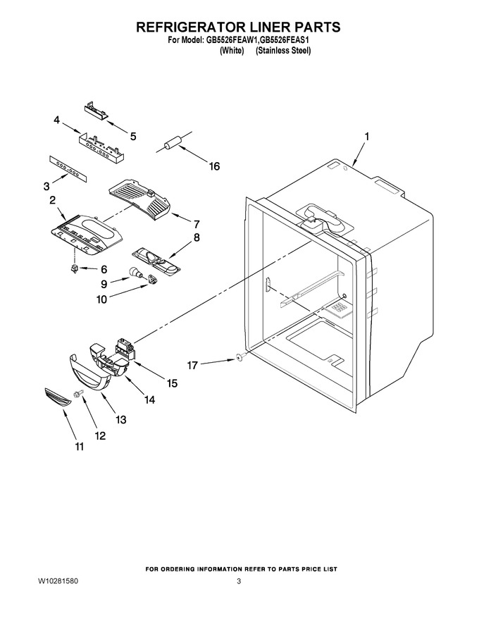 Diagram for GB5526FEAW1