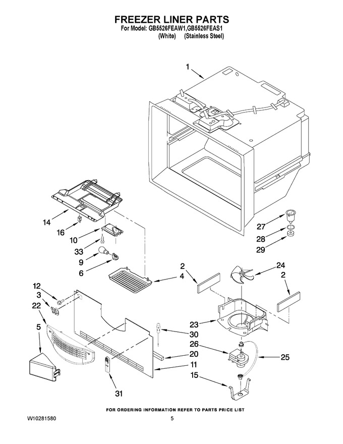 Diagram for GB5526FEAW1