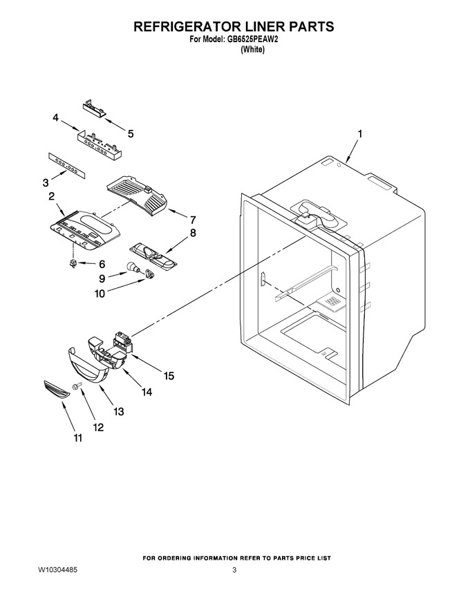 Diagram for GB6525PEAW2