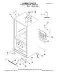 Diagram for 01 - Cabinet Parts