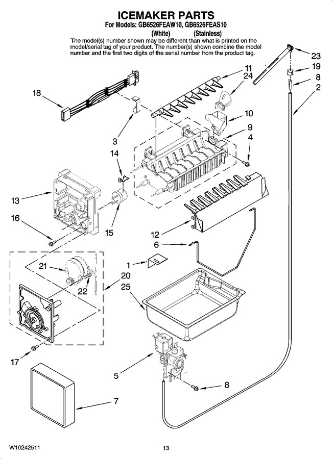 Diagram for GB6526FEAW10