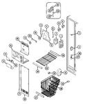 Diagram for 01 - Freezer Compartment