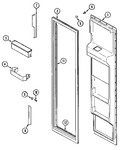 Diagram for 02 - Freezer Inner Door