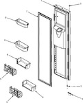 Diagram for 09 - Freezer Door (gc2225gek3/5/9)