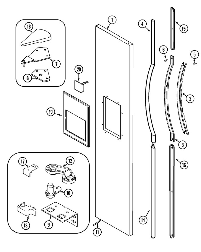 Diagram for MSD2757DEW