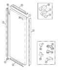Diagram for 09 - Fresh Food Outer Door (gc2228eed3/5/9)