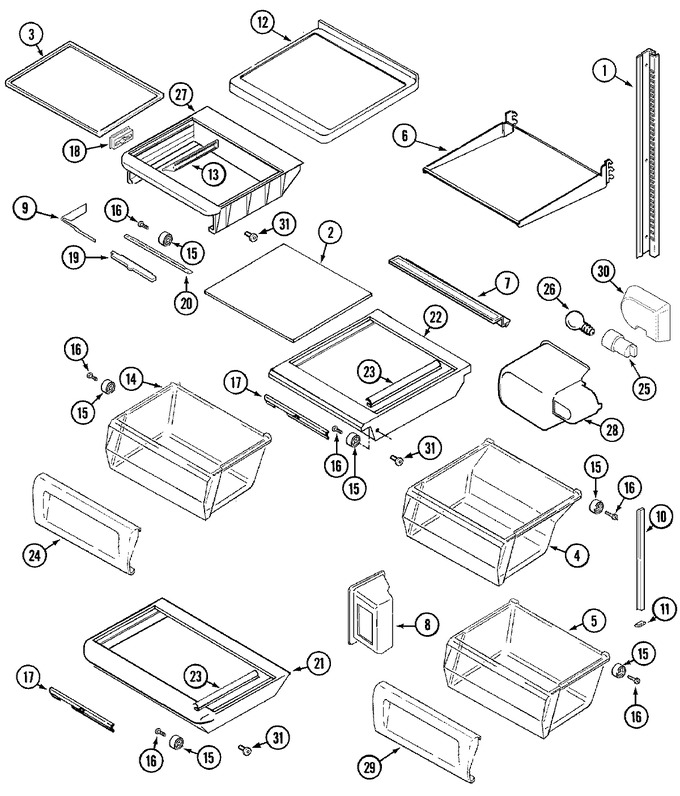 Diagram for GC2227SDFW