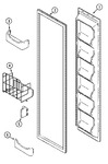 Diagram for 04 - Freezer Inner Door