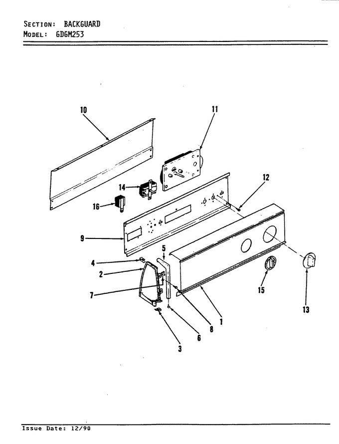 Diagram for GDGM253W