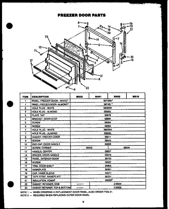 Diagram for GFS165/MN01