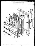 Diagram for 05 - Ref Door Parts