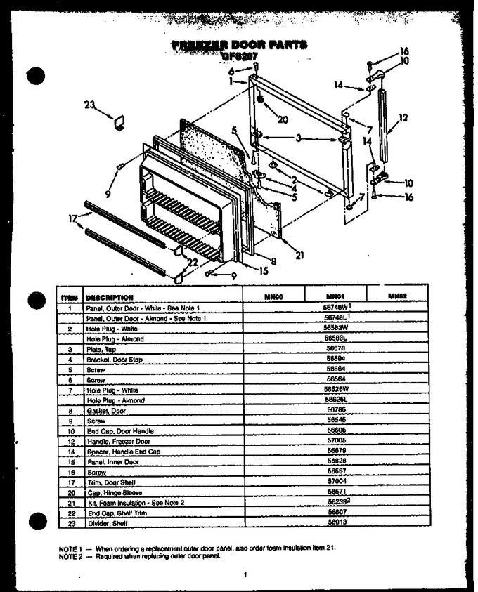 Diagram for GFS207/MN02