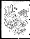 Diagram for 08 - Shelf Parts