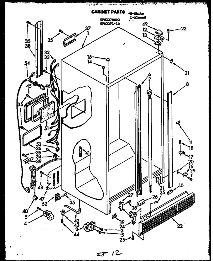Diagram for GFS227110 (BOM: MN10)