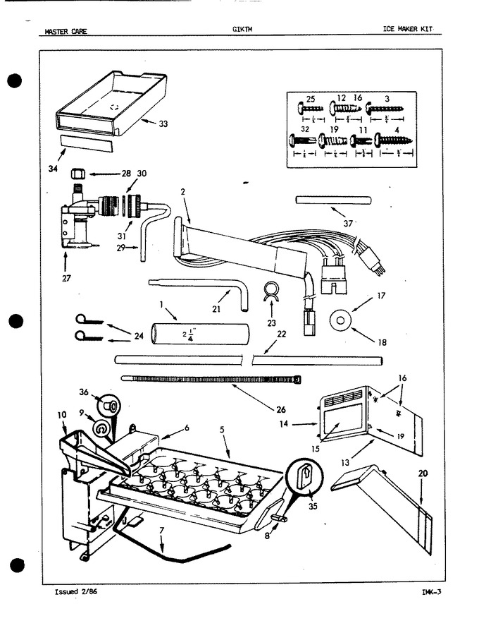 Diagram for GIKTM (BOM: 5X64A)