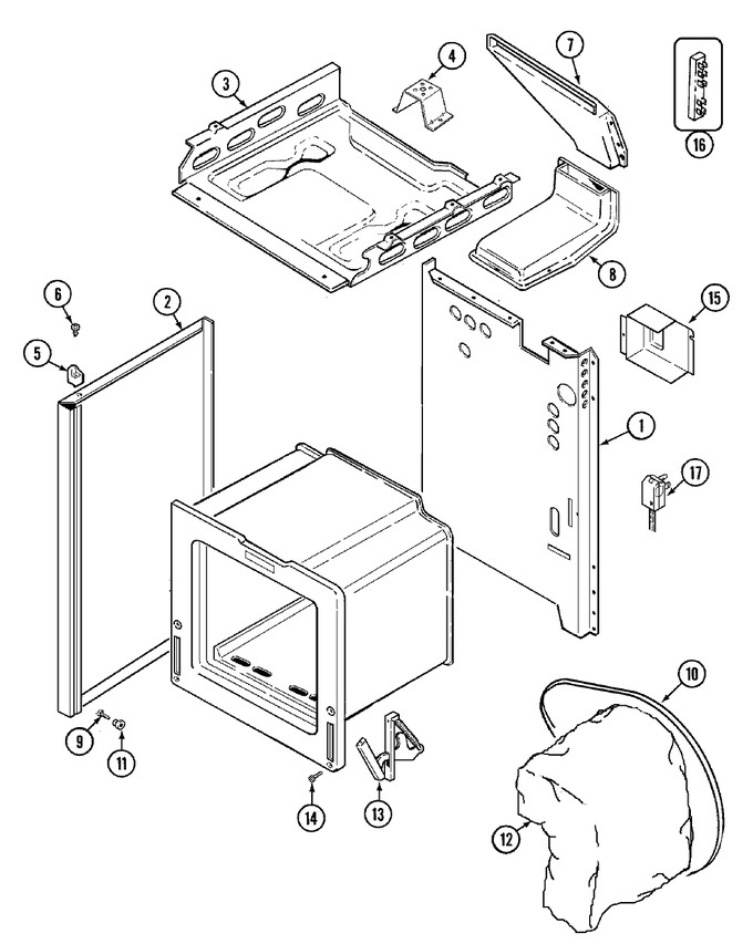 Diagram for GM3110MXAW