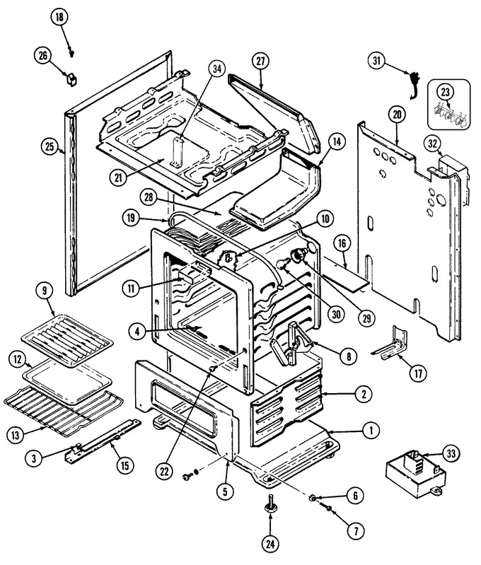 Diagram for GM3167WUA
