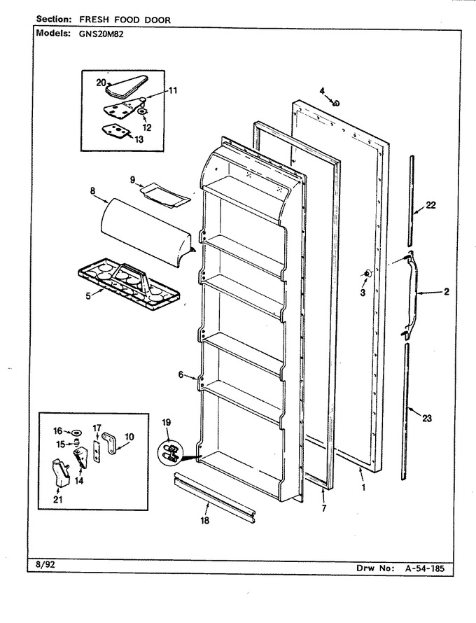 Diagram for GNS20M82 (BOM: CP08A)