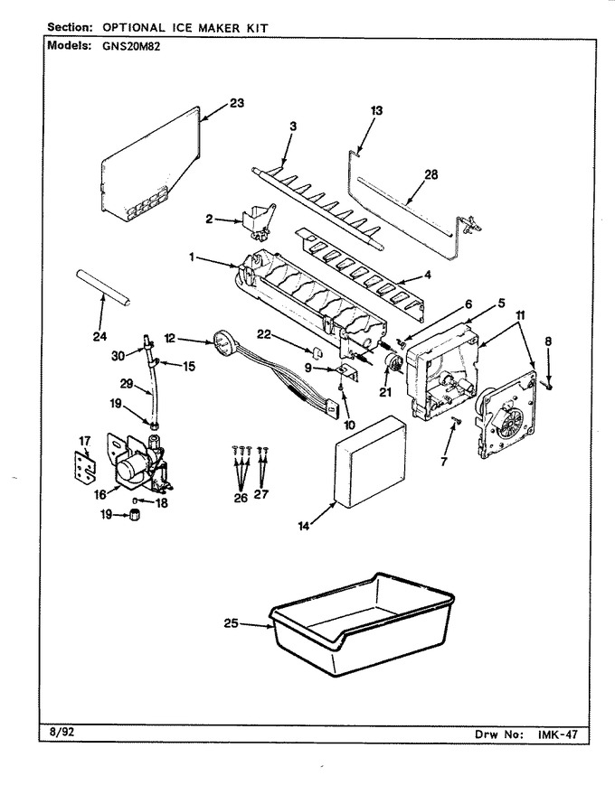 Diagram for GNS20M82 (BOM: CP08A)
