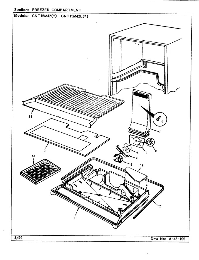 Diagram for GNT15M42 (BOM: BF02A)