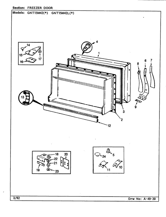 Diagram for GNT15M42 (BOM: BF02C)
