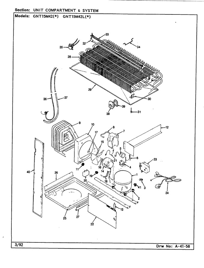 Diagram for GNT15M42L (BOM: BF03A)