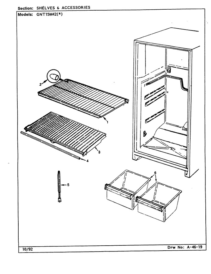 Diagram for GNT15M42A (BOM: CF01A)