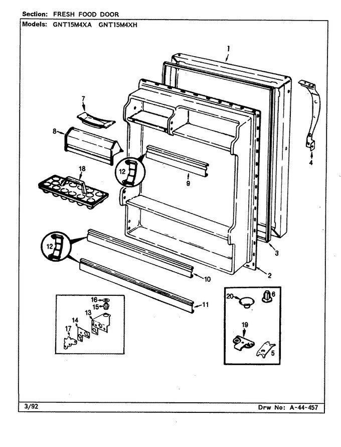 Diagram for GNT15M4XA (BOM: CF08A)