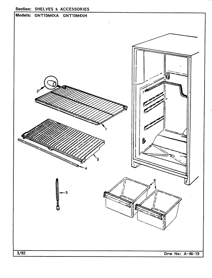 Diagram for GNT15M4XA (BOM: CF08A)