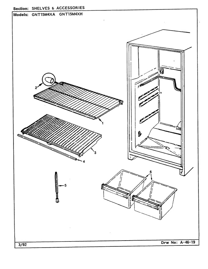 Diagram for GNT15M4XH (BOM: CF09B)