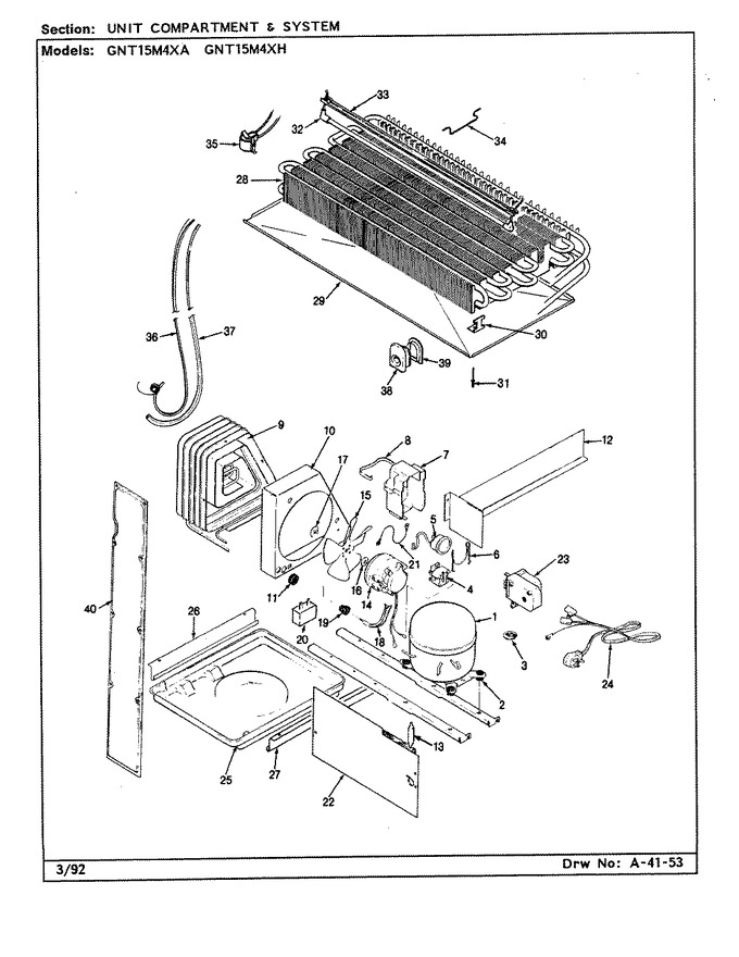 Diagram for GNT15M4XH (BOM: CF09B)