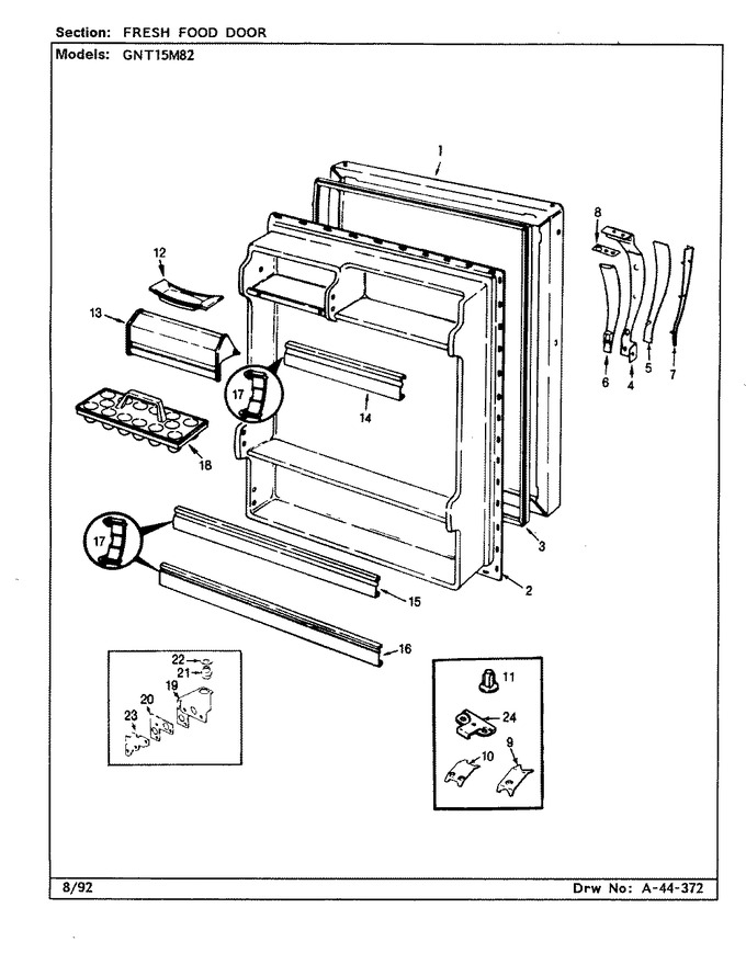 Diagram for GNT15M82 (BOM: CF15A)