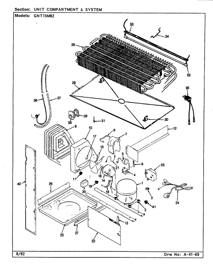 Diagram for GNT15M82 (BOM: CF15A)