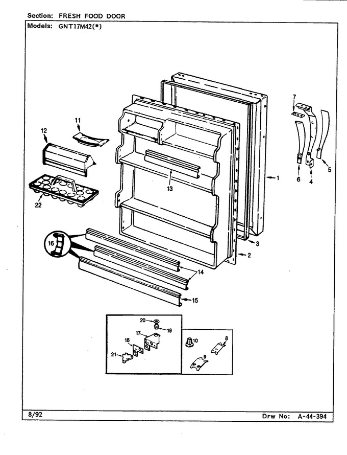 Diagram for GNT17M42 (BOM: BF36C)