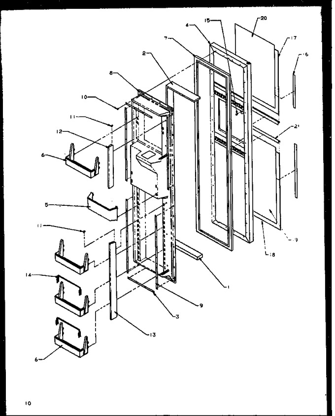 Diagram for GRH2401SW (BOM: P1168101W W)