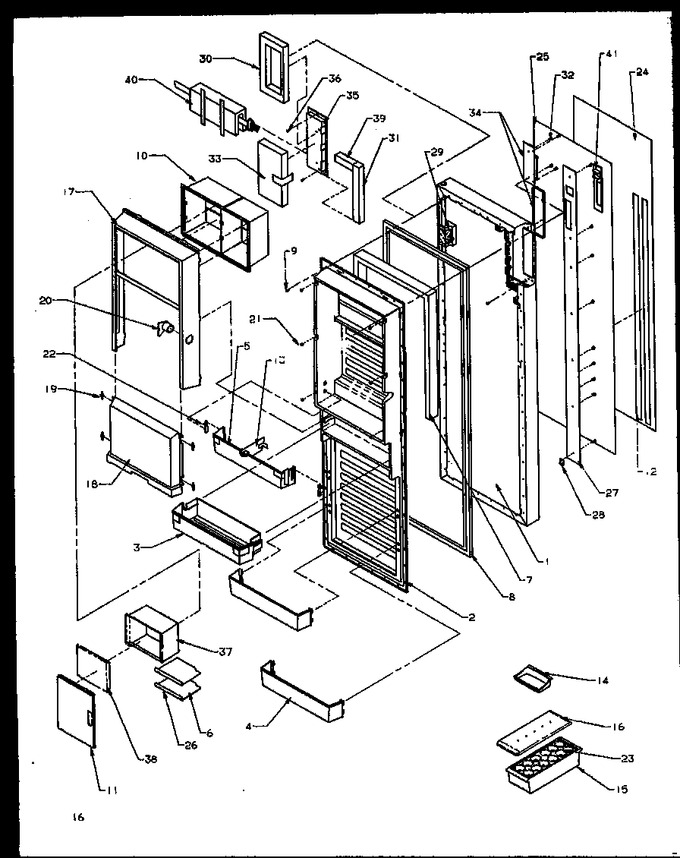 Diagram for GRI2001WW (BOM: P1168201W W)