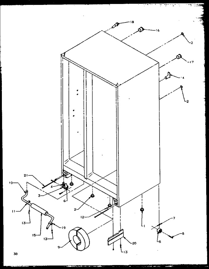 Diagram for GRI2001WW (BOM: P1168201W W)