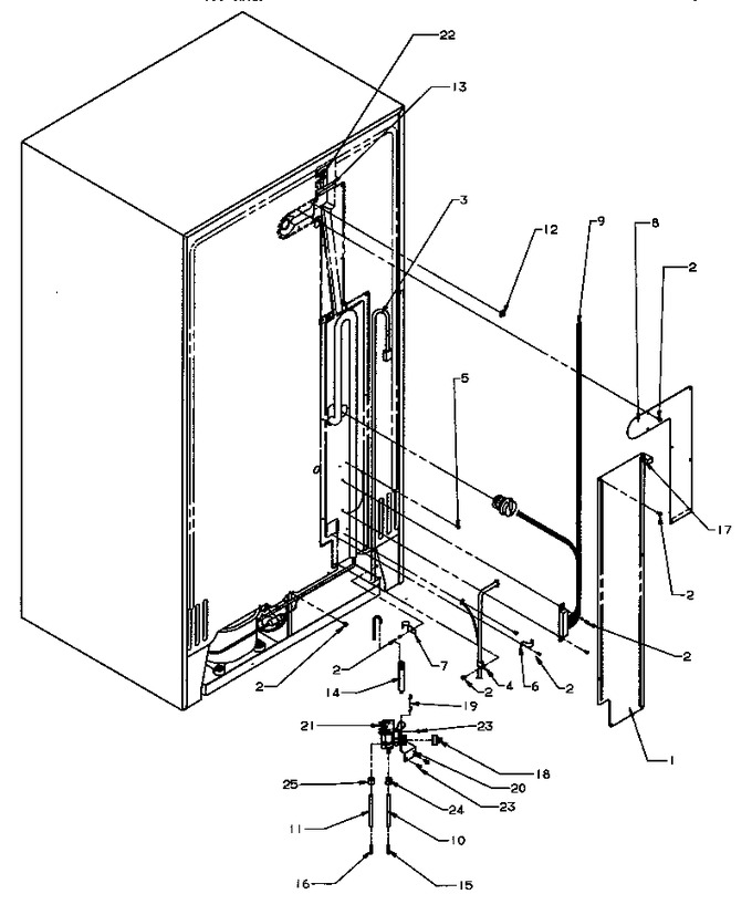 Diagram for GRI2001W (BOM: P1168202W W)