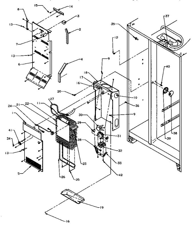 Diagram for GRI2001W (BOM: P1168202W W)