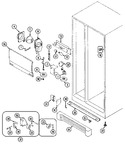 Diagram for 04 - Fresh Food Compartment