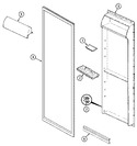 Diagram for 05 - Fresh Food Inner Door