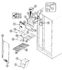 Diagram for 01 - Freezer Compartment
