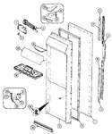 Diagram for 04 - Fresh Food Door