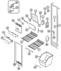 Diagram for 01 - Freezer Compartment