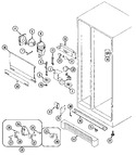 Diagram for 04 - Fresh Food Compartment