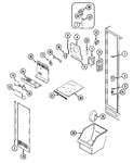 Diagram for 01 - Freezer Compartment