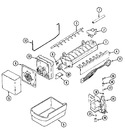 Diagram for 07 - Optional Ice Maker Kit (ice)